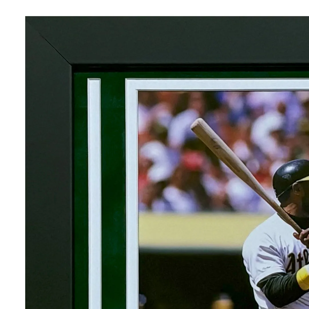 Reggie Jackson Hand Signed & Framed 8x10 Oakland A's Baseball Photo