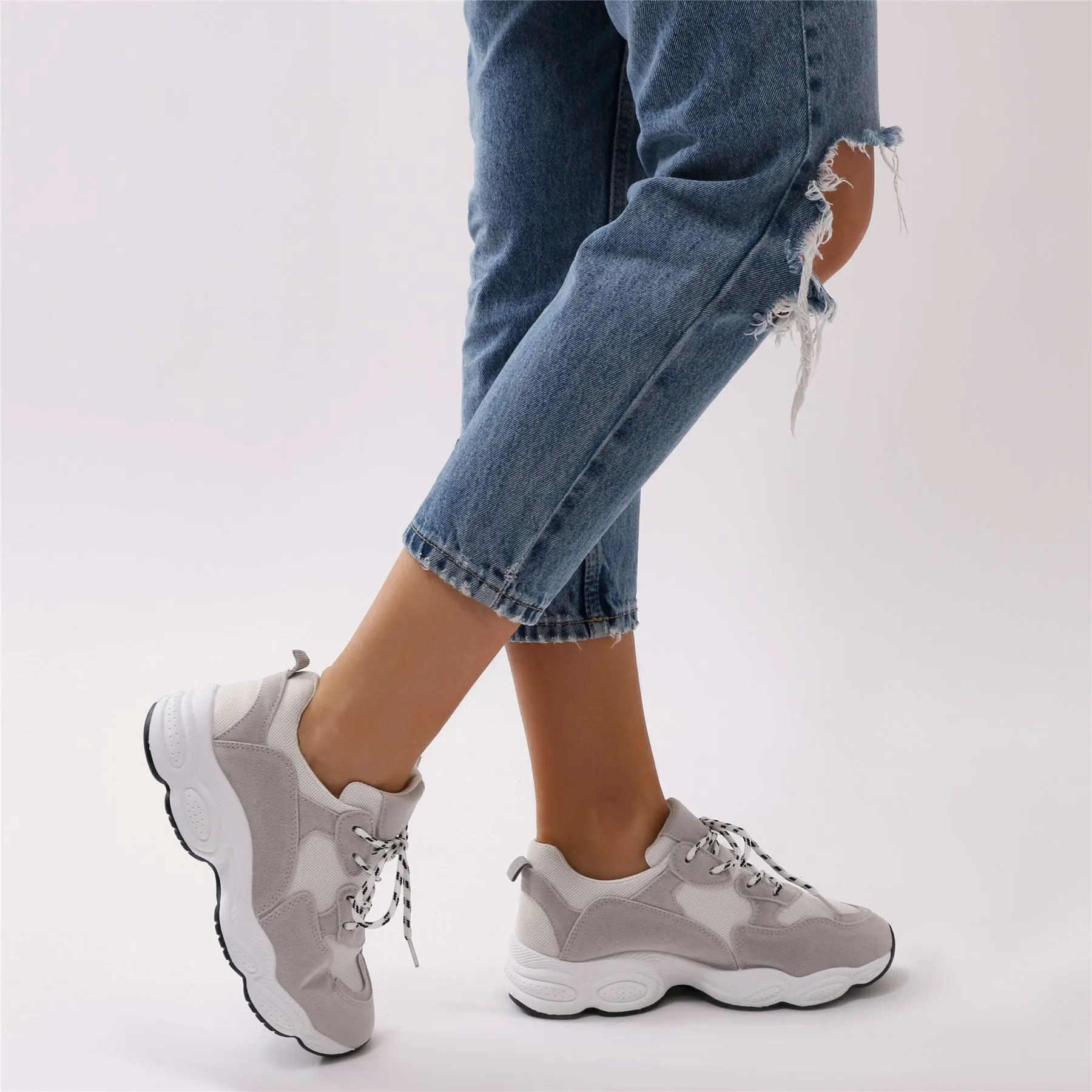 Sick Chunky Trainers Grey