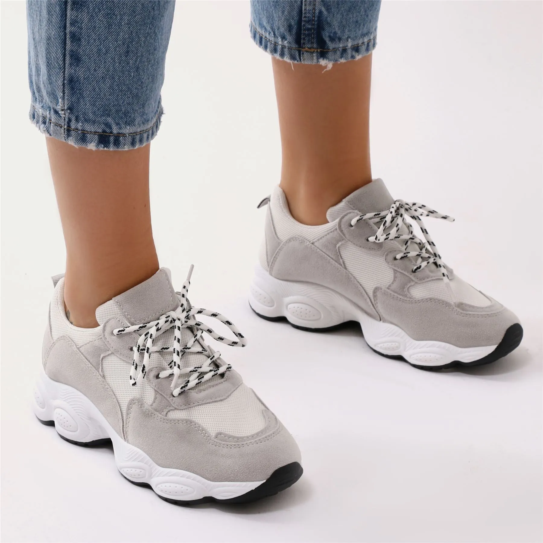 Sick Chunky Trainers Grey