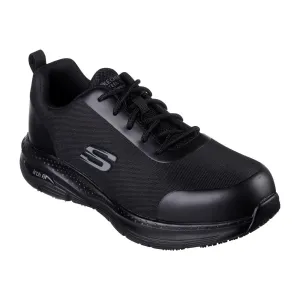 Skechers Arch Fit Ringstap Trainers Black Size 42