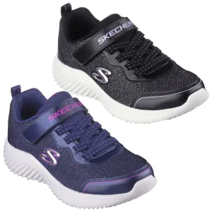 Skechers Junior Bounder Girly Groove Trainers