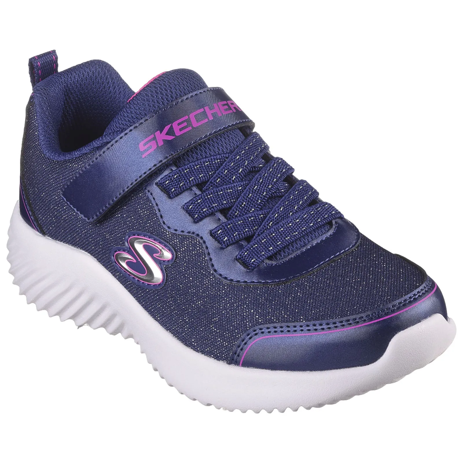 Skechers Junior Bounder Girly Groove Trainers