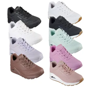 Skechers Ladies Uno Stand On Air Trainers