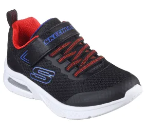 Skechers Microspec Max Vaptix 2 Boys Black Red Blue Trainer