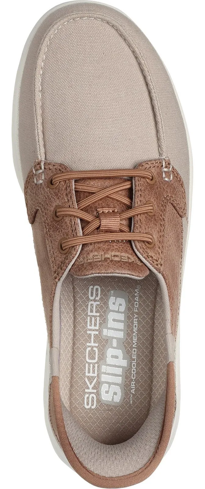 Skechers Slip-Ins™ 136536 On-The-Go Flex Palmilla Womens Boat Shoe