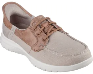 Skechers Slip-Ins™ 136536 On-The-Go Flex Palmilla Womens Boat Shoe