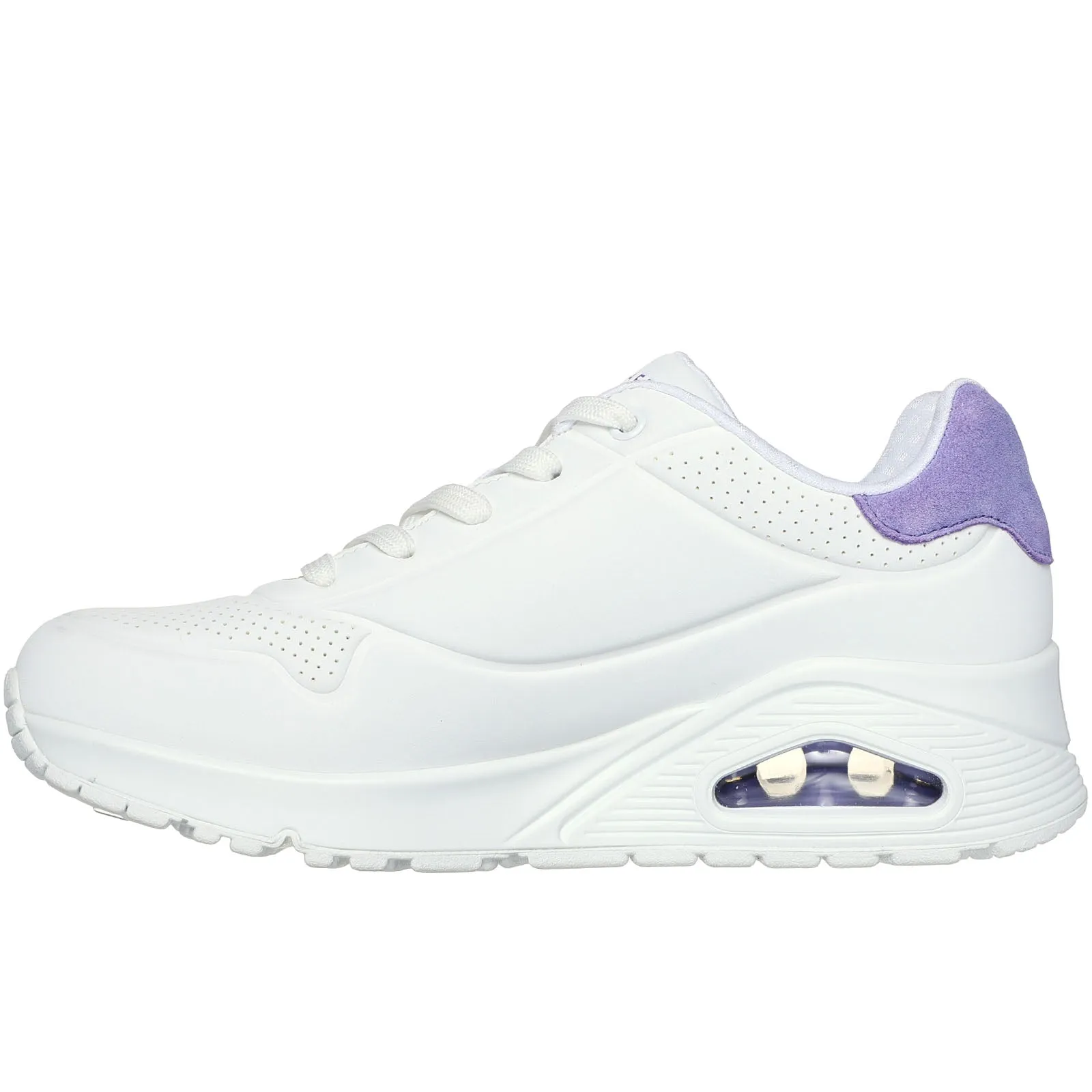 Skechers Womens Uno Pop Back Memory Foam Trainers