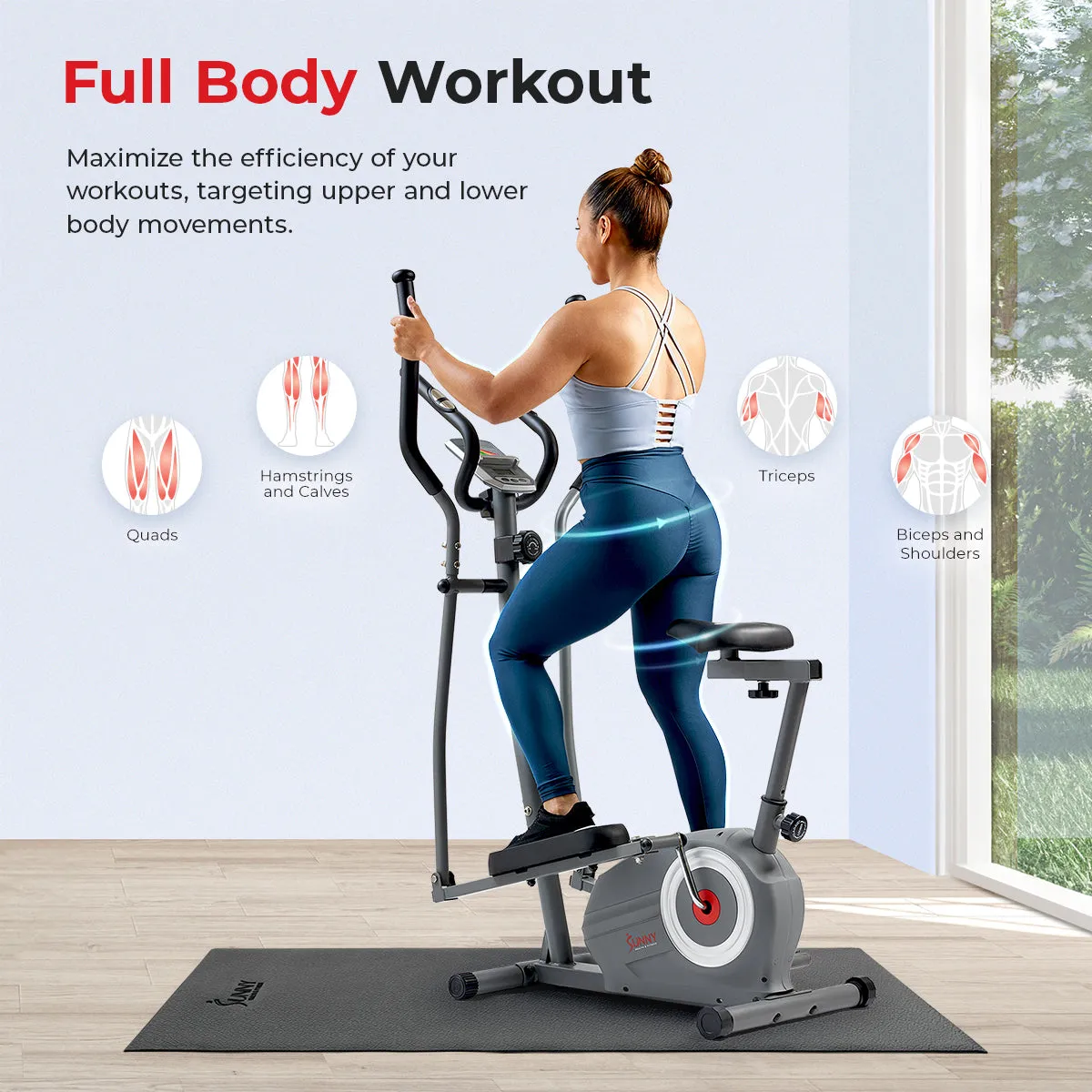 Smart Compact Sit and Stand Elliptical