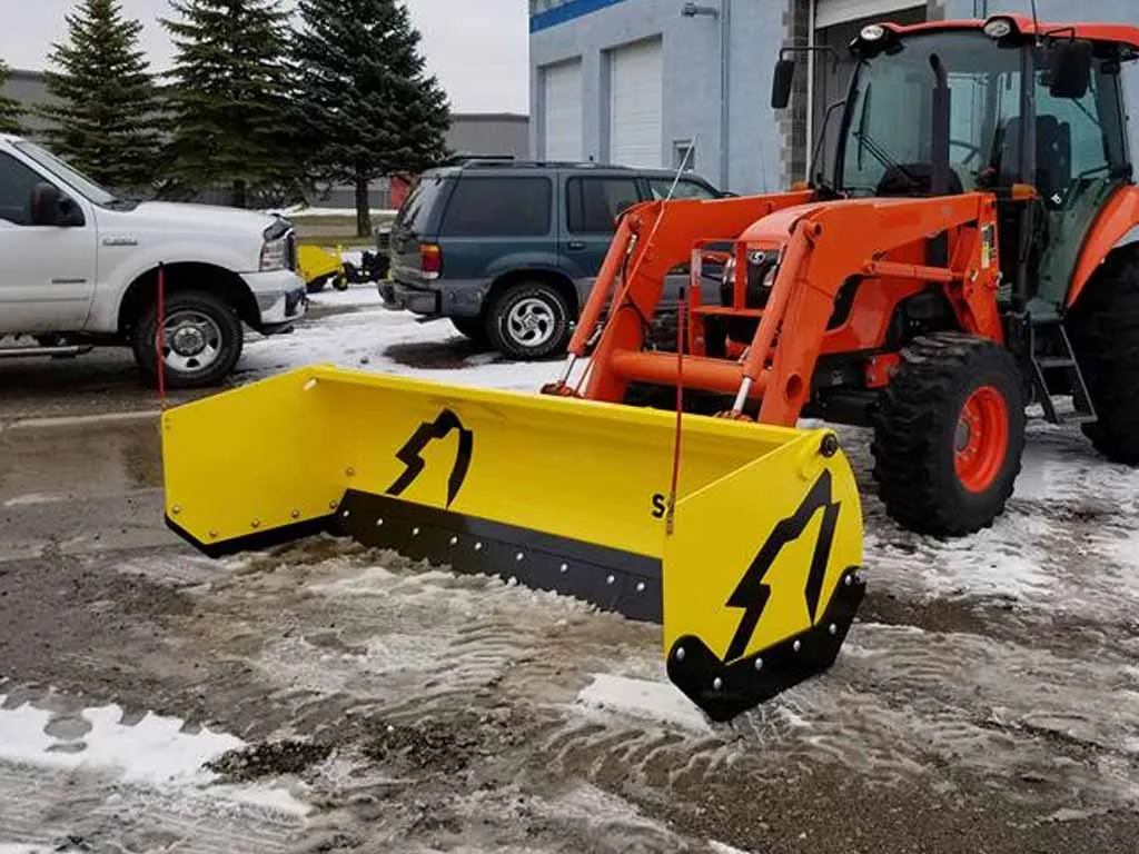 SNOW WOLF Ultra Pusher TE for wheel loaders