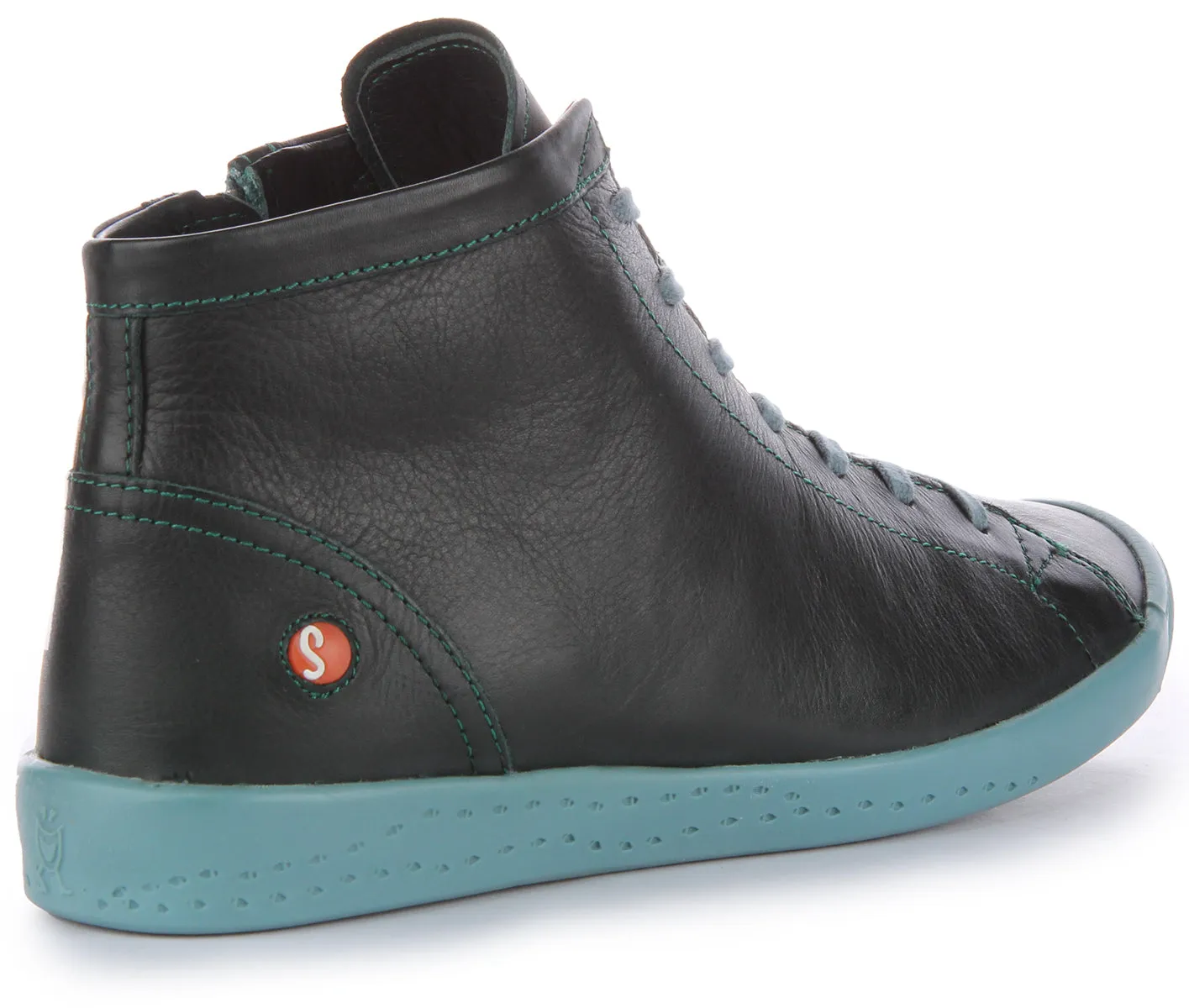 Softinos Ibbi653 Supple In Dusky Green For Women