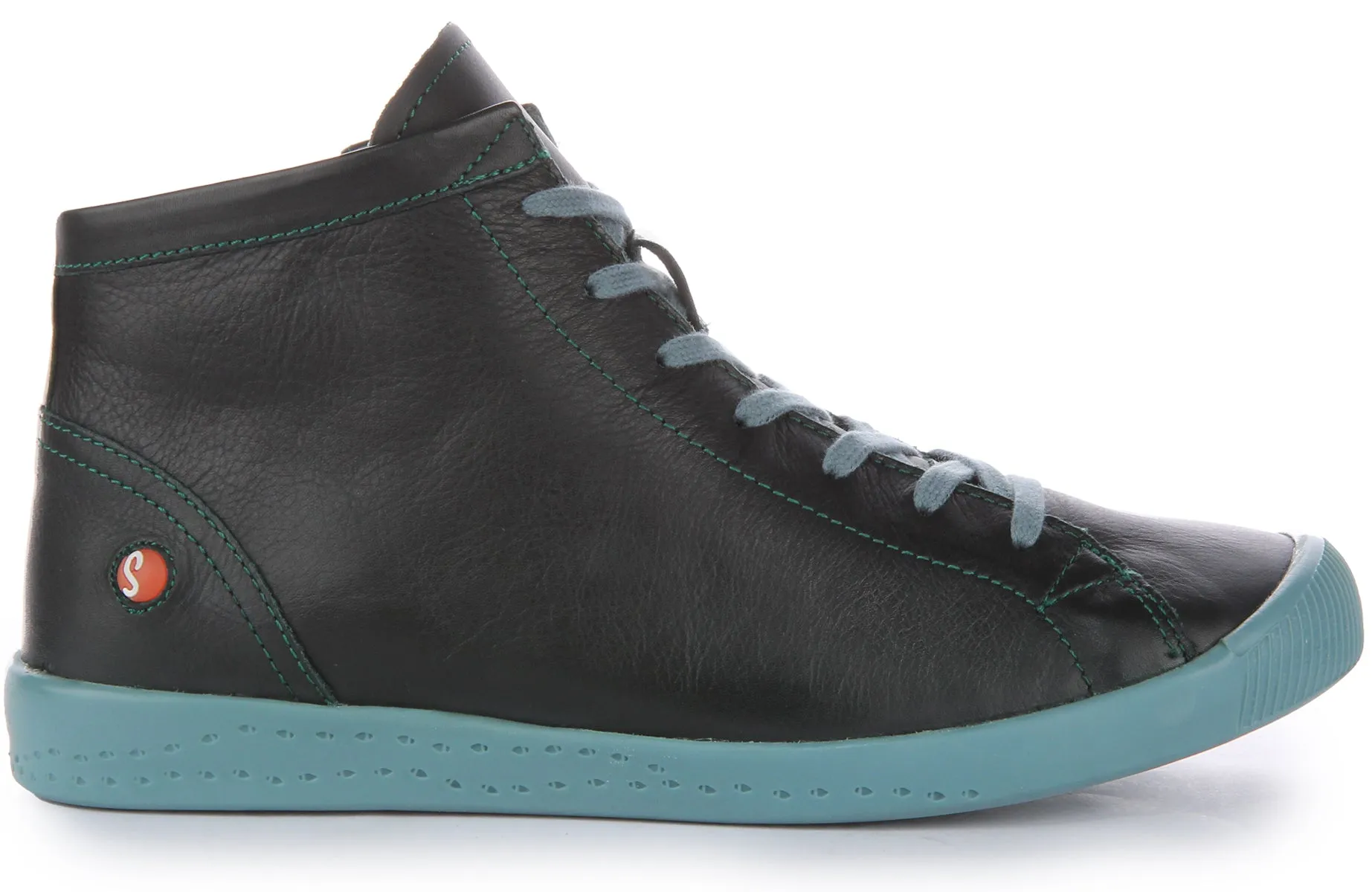 Softinos Ibbi653 Supple In Dusky Green For Women