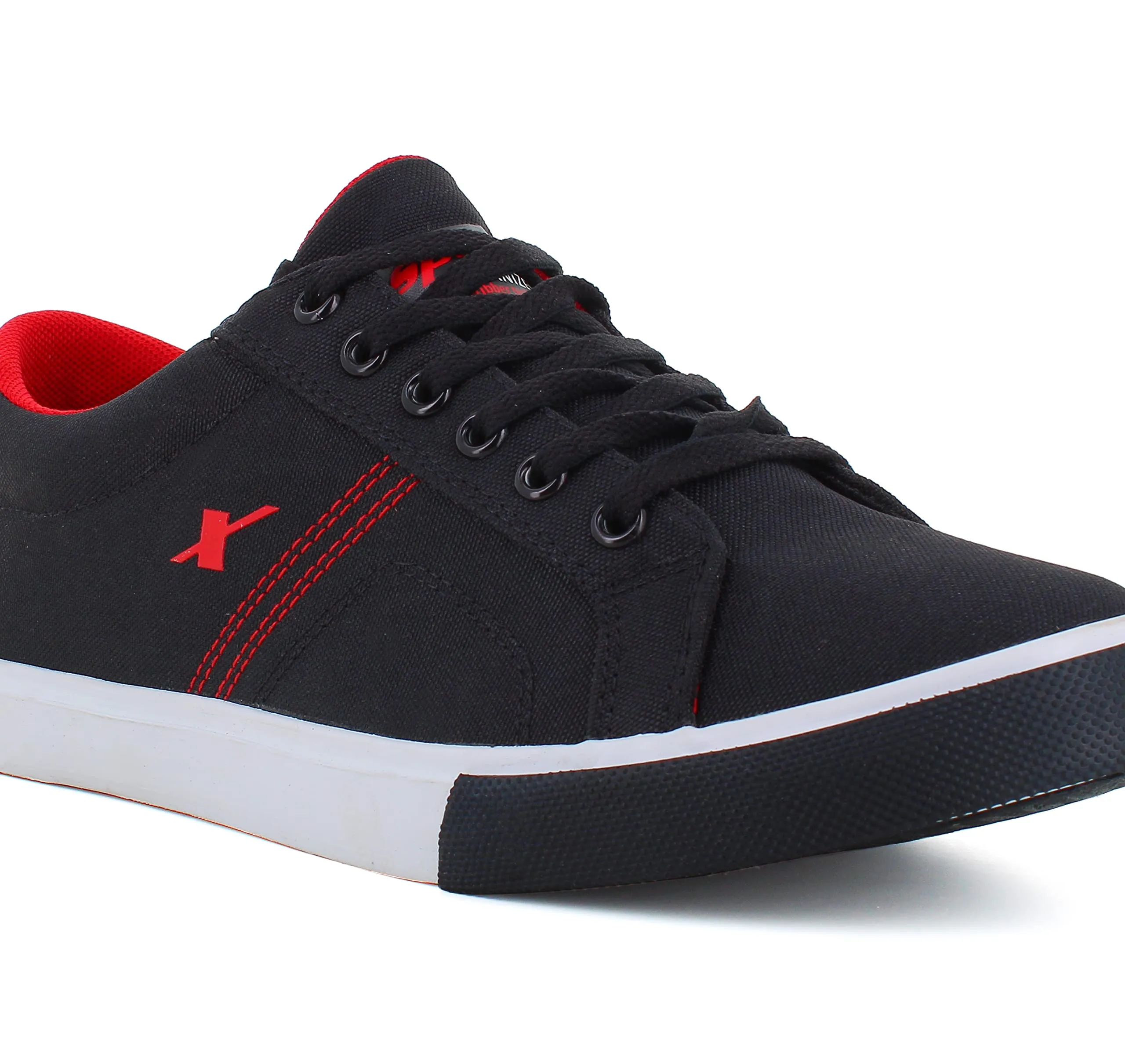 Sparx Mens BlackRed Casual Shoe