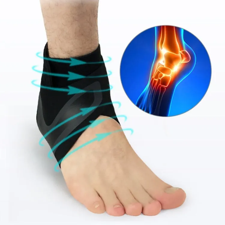 Sport Ankle Support Elastic High Protect Sports Ankle Equipment Safety Running Basketball Ankle Brace Support, Size:XL(Left)