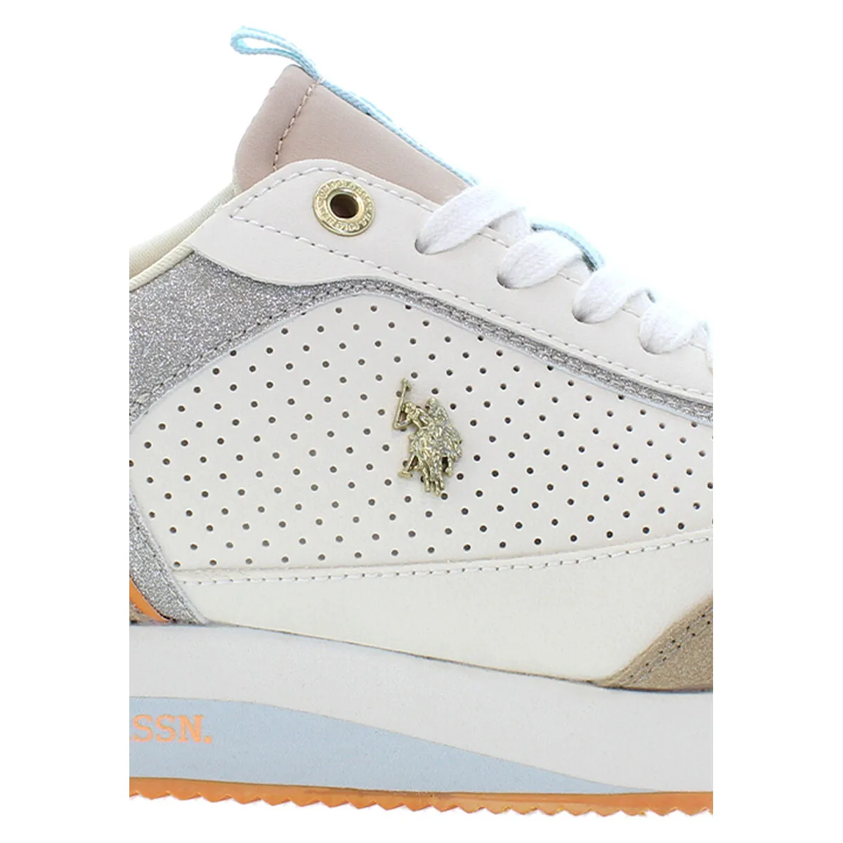 Sports Trainers for Women U.S. Polo Assn. FRISBY003 LBE Beige