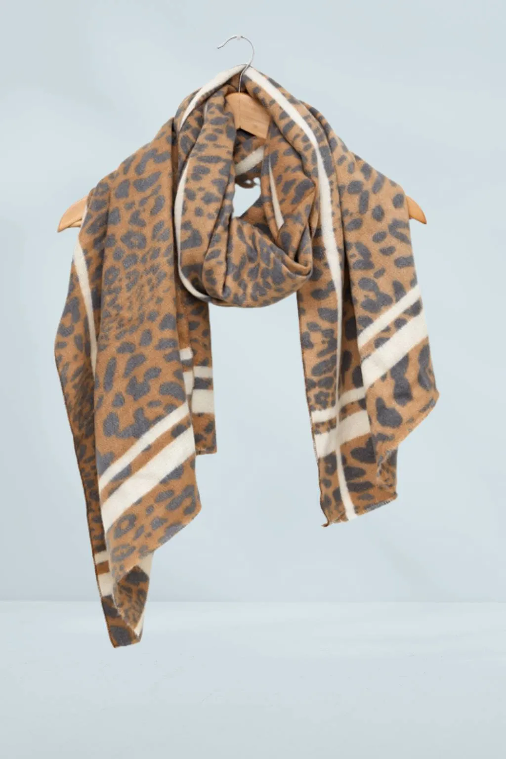 Stella and Gemma Winter Safari Scarf Camel