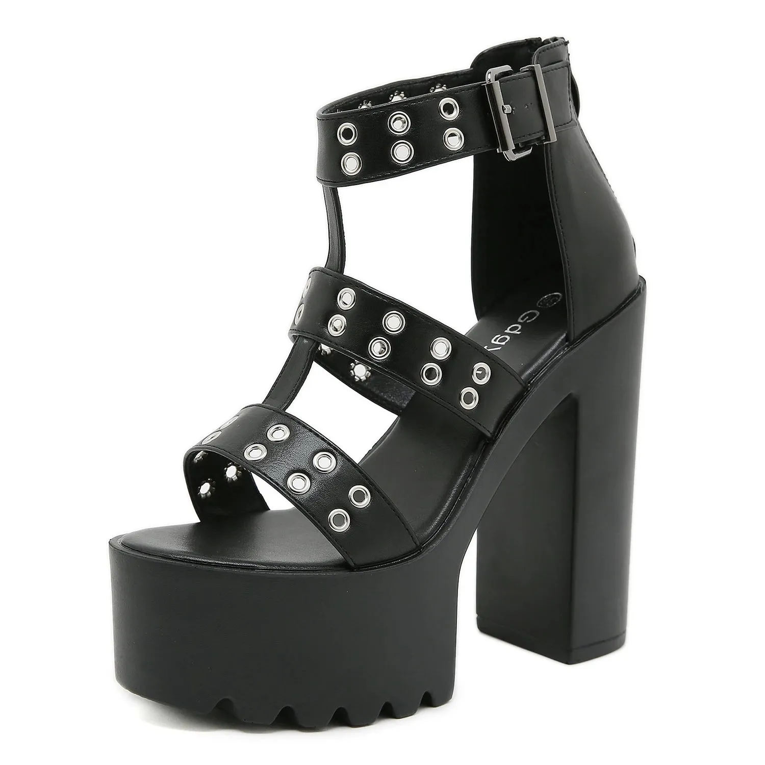 Studded Platform Sandals