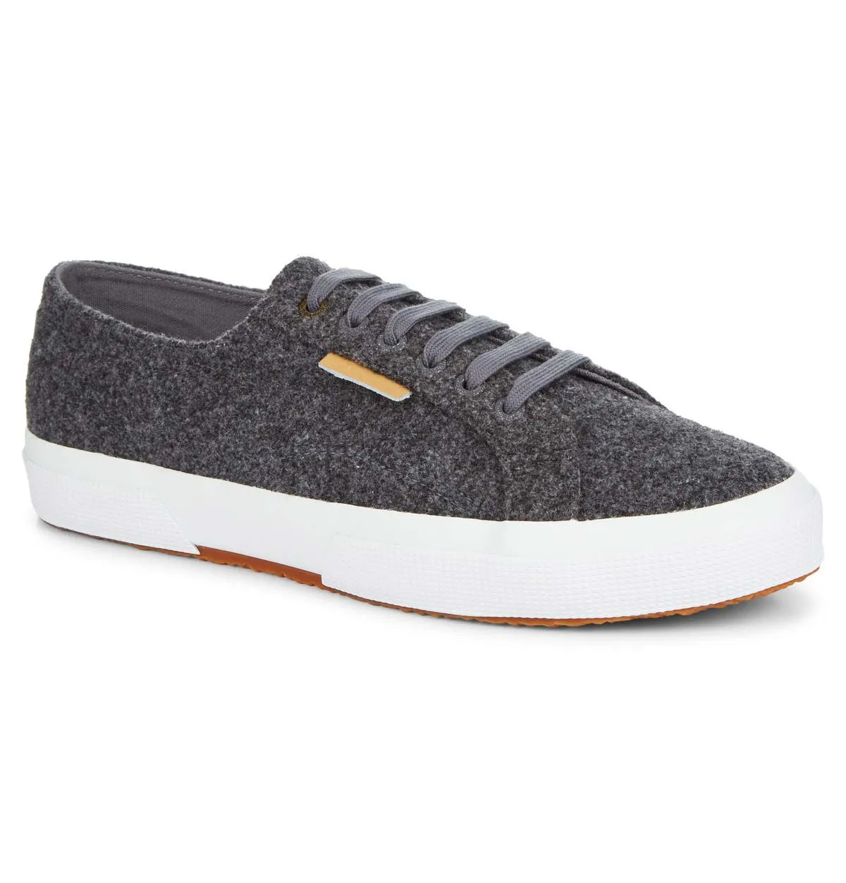 Superga 2750 Felt Trainers – Grey Melange