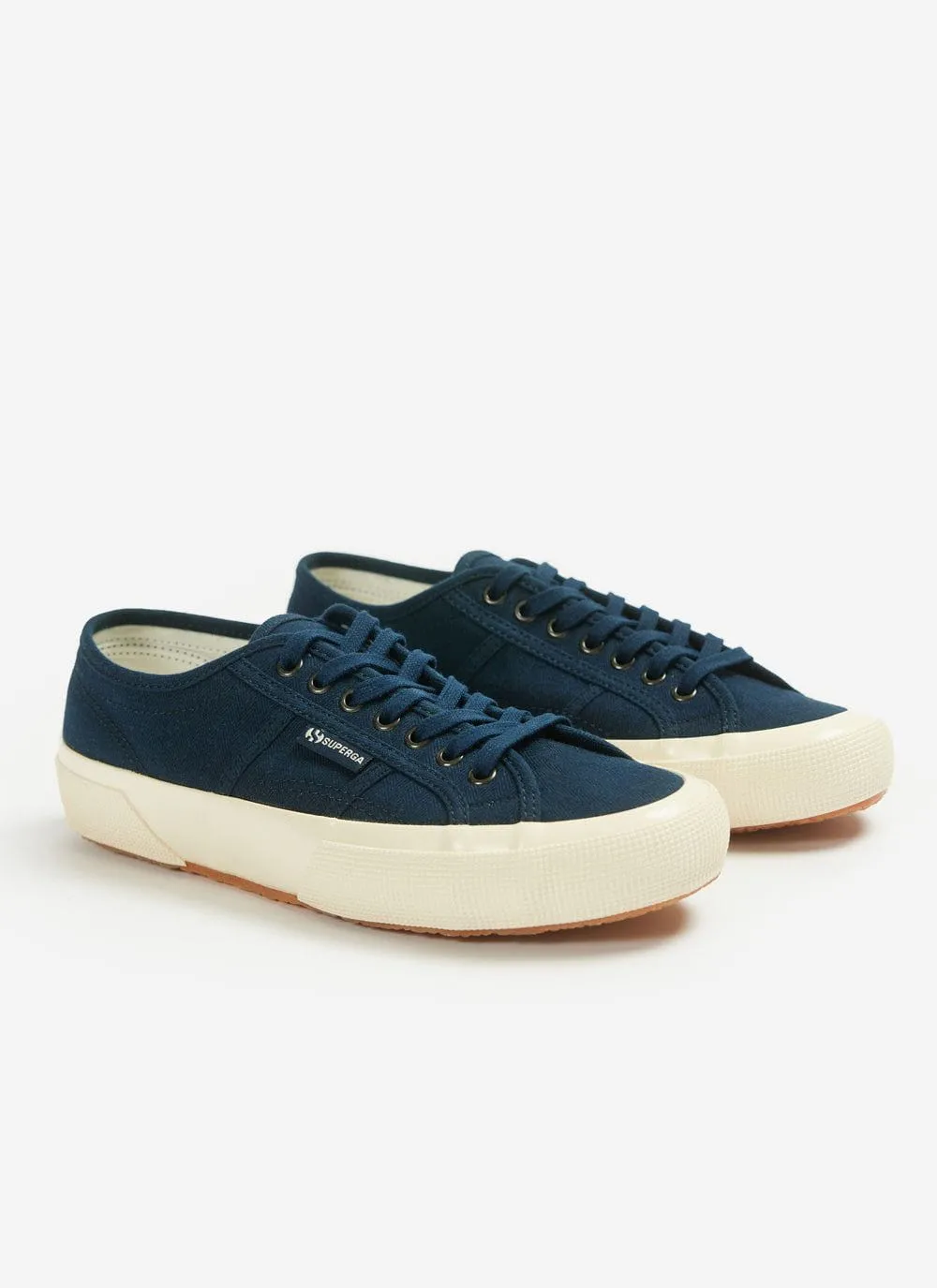 Superga Trainers | 2750 OG Herringbone | Navy