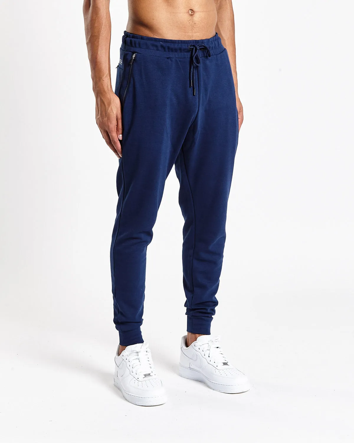 Tech-Dry BLUE Track Bottoms