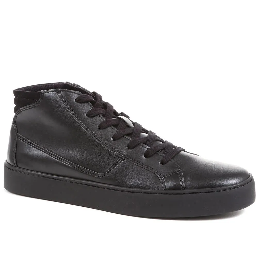 Thorpe Apple Leather High Tops - THORPE / 323 948