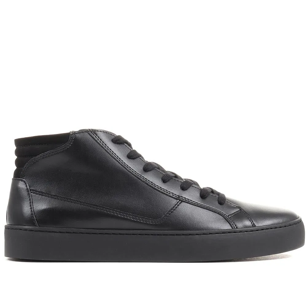 Thorpe Apple Leather High Tops - THORPE / 323 948