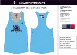 Throw-Town- Womens Track Singlet