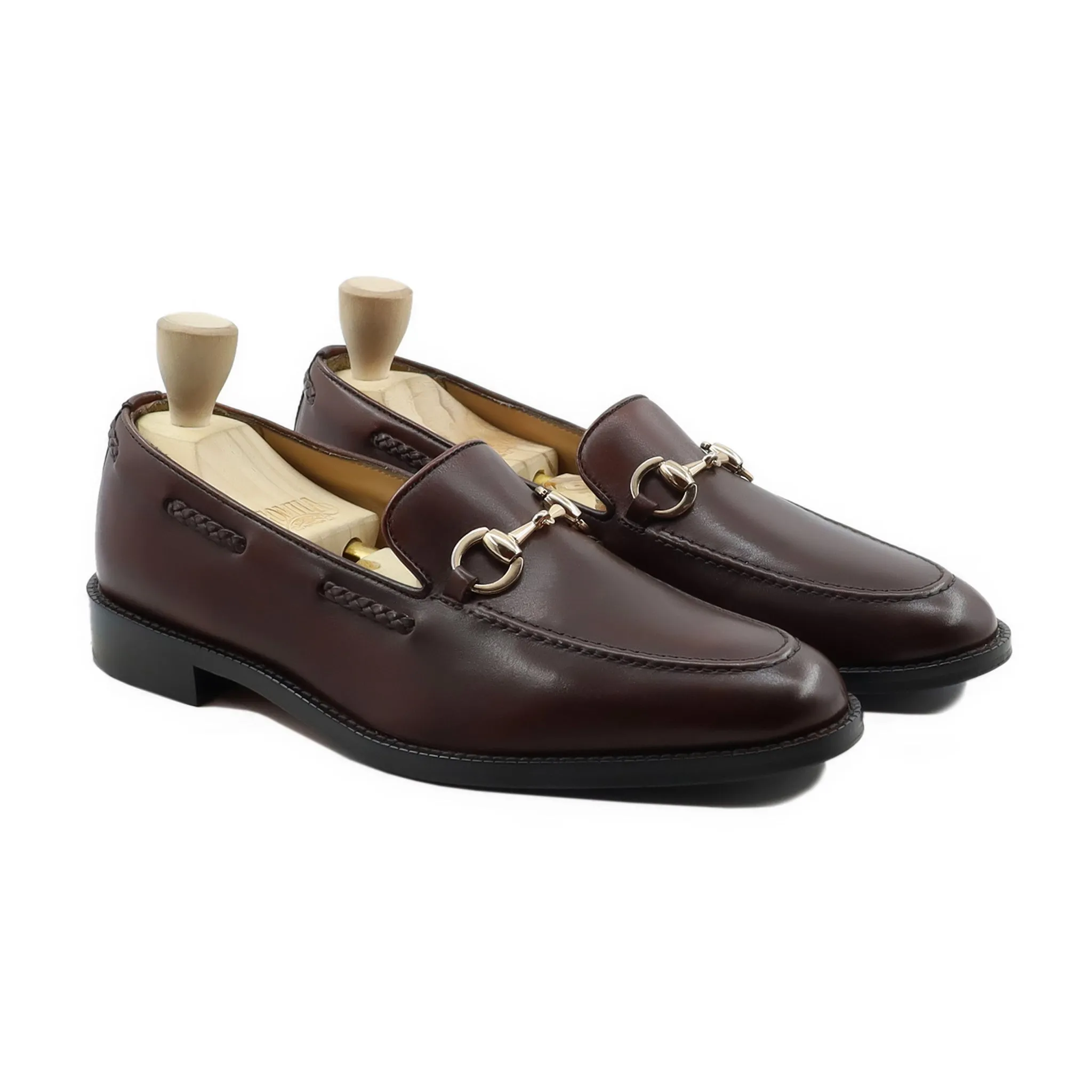 Thunderclap - Men's Dark Brown Calf Leather Loafer