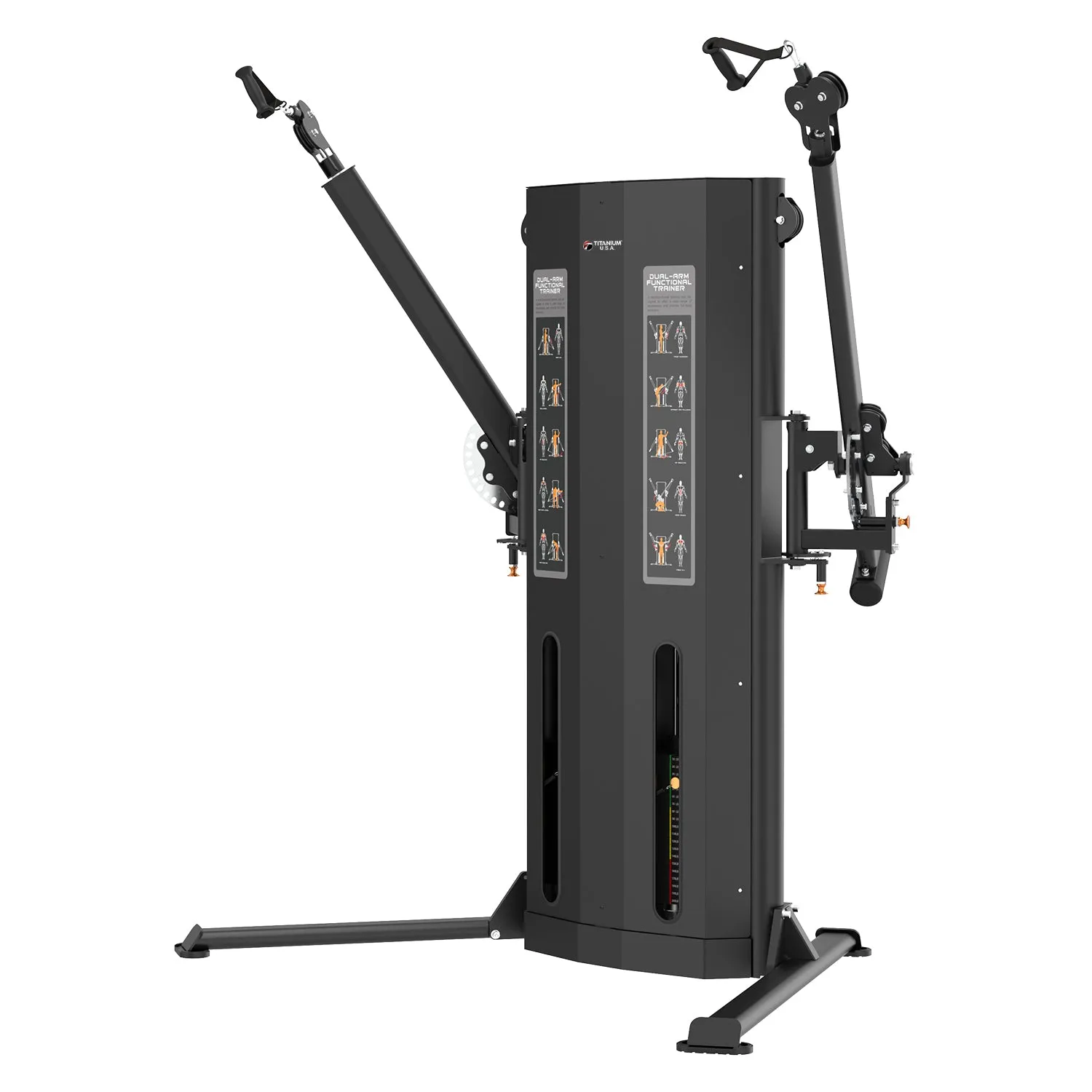 TITANIUM USA TEXAS SERIES DUAL ARM FUNCTIONAL TRAINER