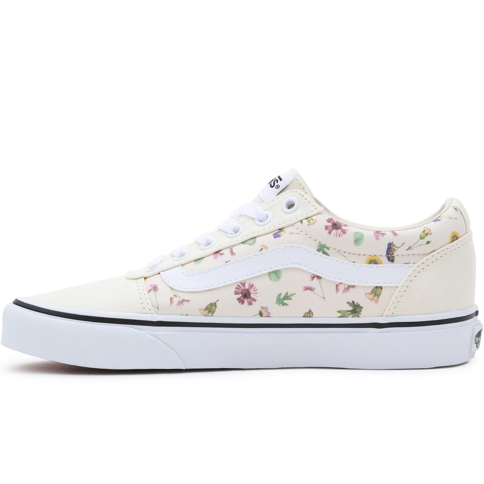 Vans Womens Ward Low Rise Lace Up Canvas Trainers