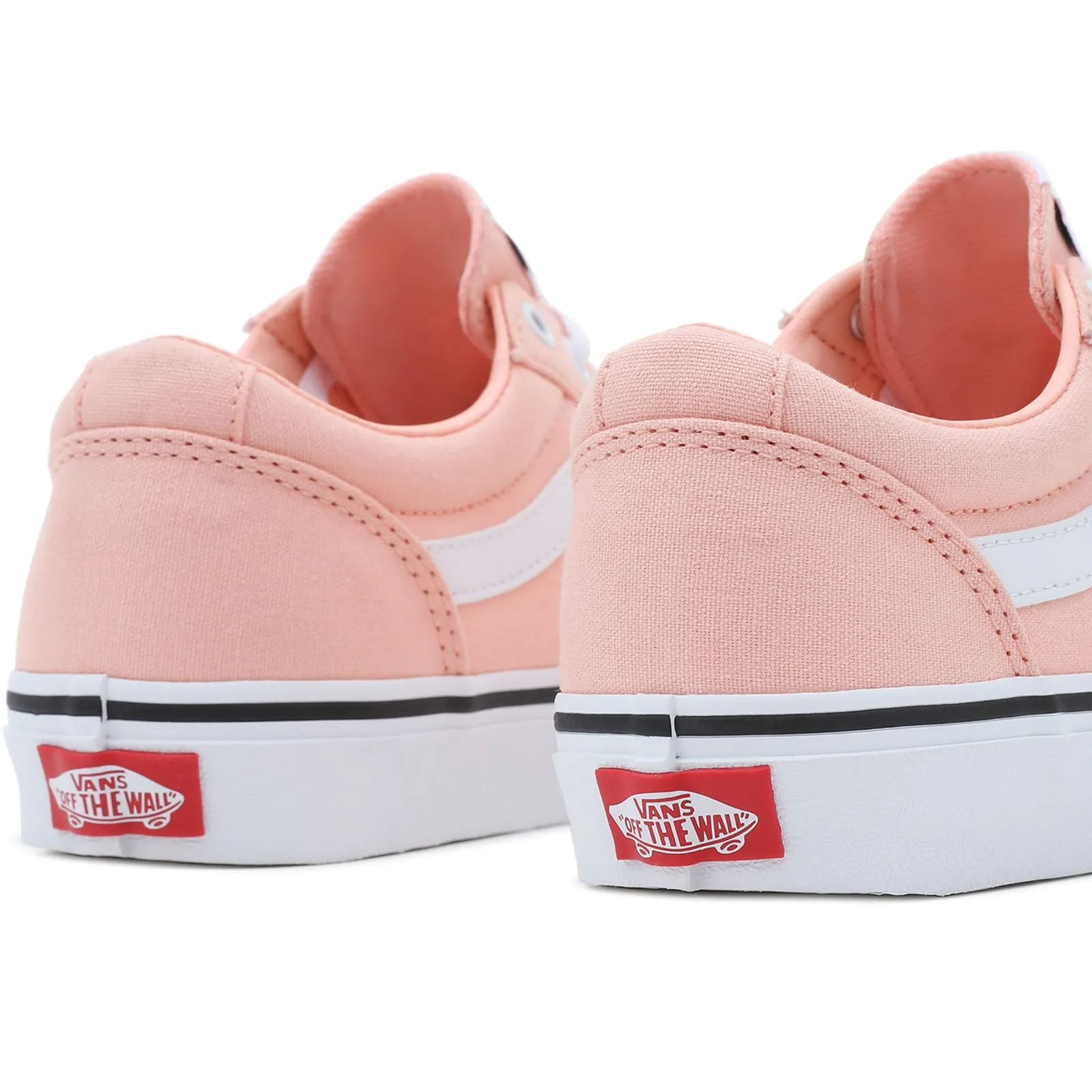 Vans Womens Ward Low Rise Lace Up Canvas Trainers