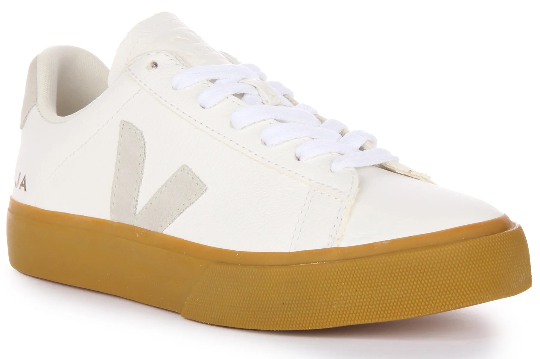 Veja Campo Chromefree In White Gum For Women