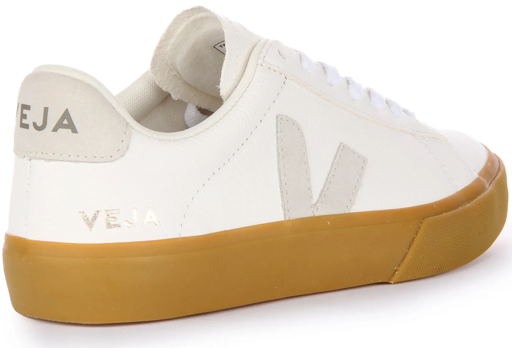 Veja Campo Chromefree In White Gum For Women