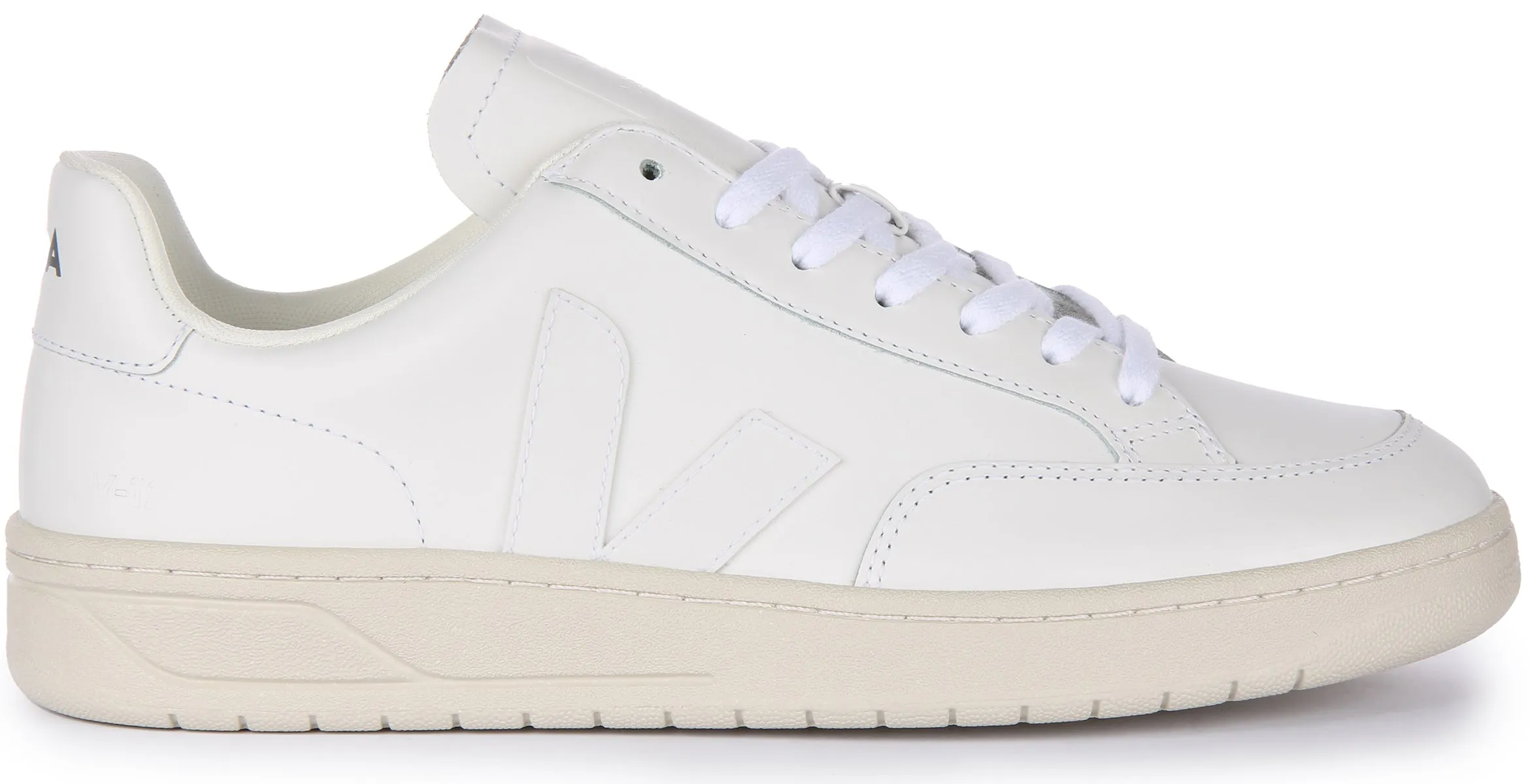 Veja V 12 Leather In White For Men