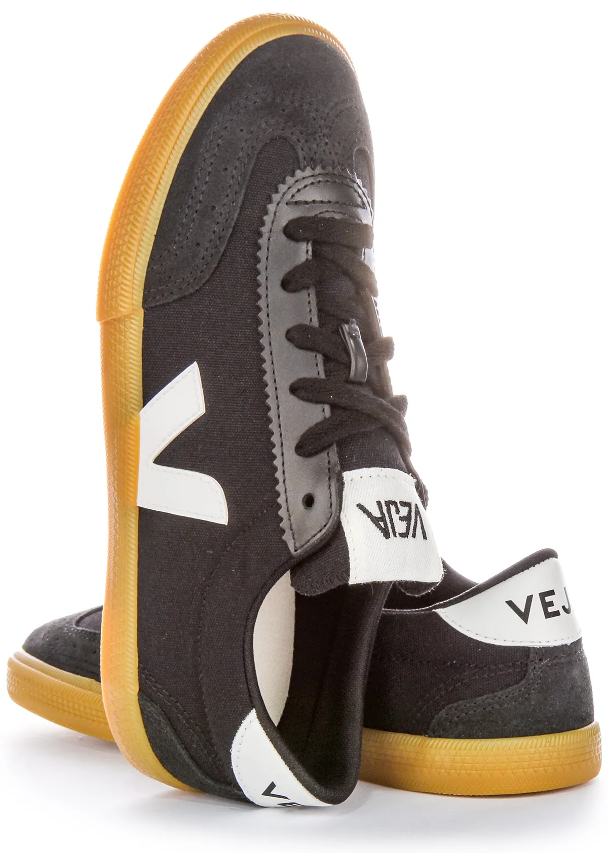 Veja Volley In Black White For Women