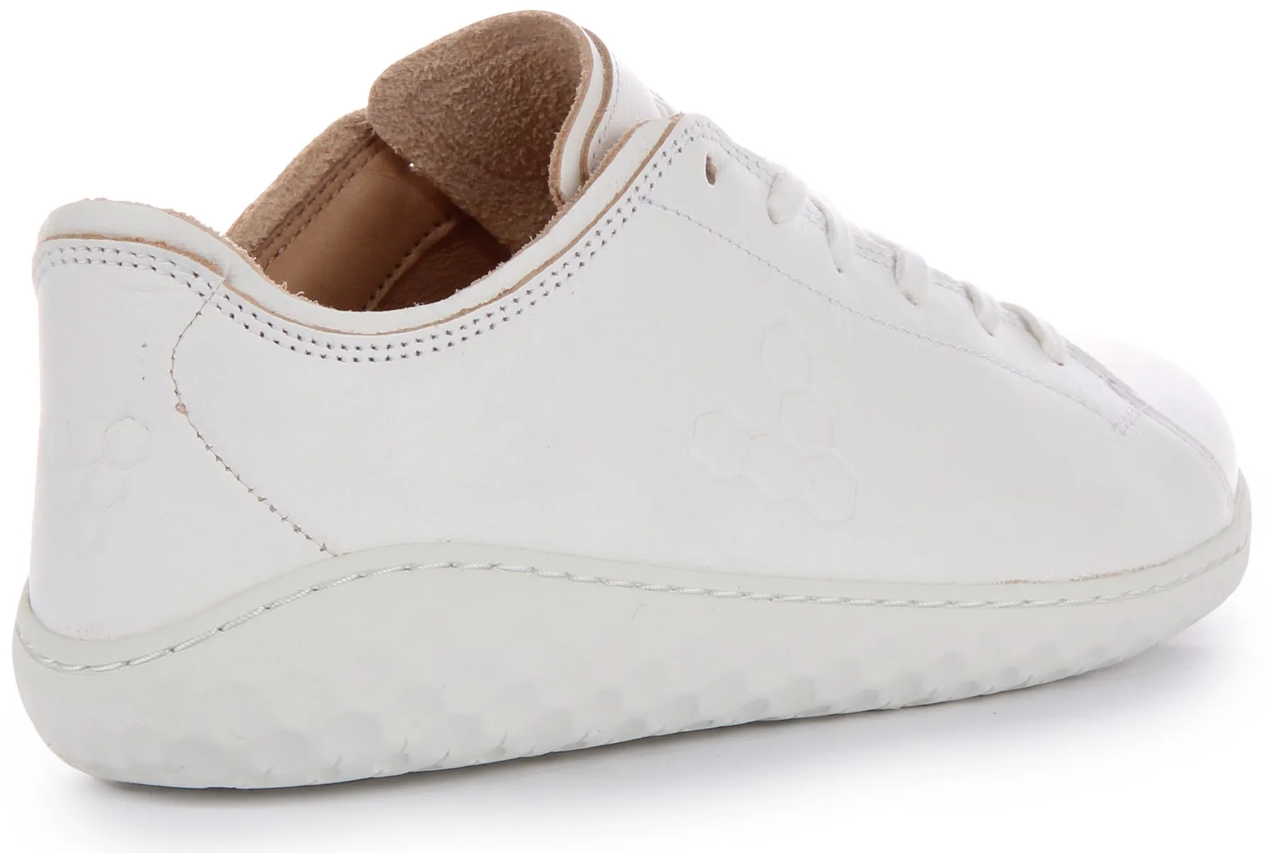 Vivobarefoot Geo Court III In White For Women