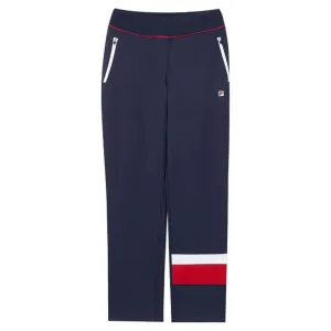 Women's Heritage Essentials Tennis Track Pant Navy and White