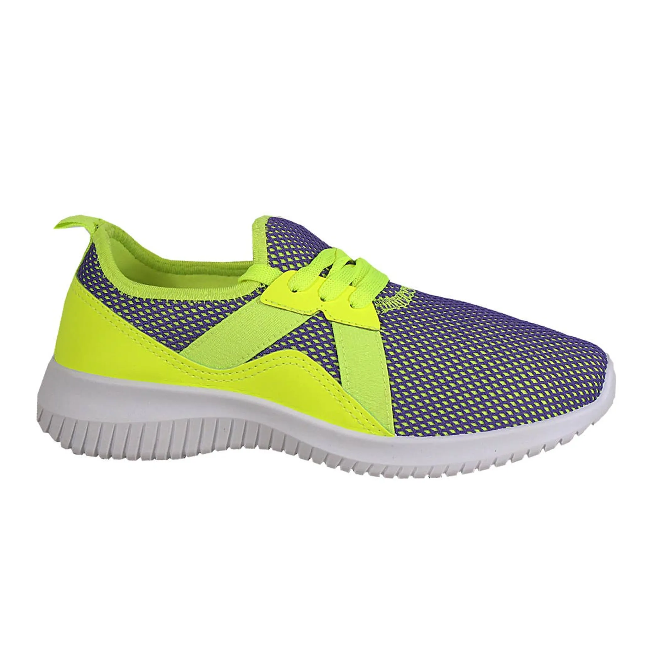 Womens LEMO-05 COLORED MESH TRACK SNEAKERS