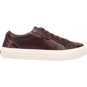 Women's Taos Plim Soul Lux Merlot Leather