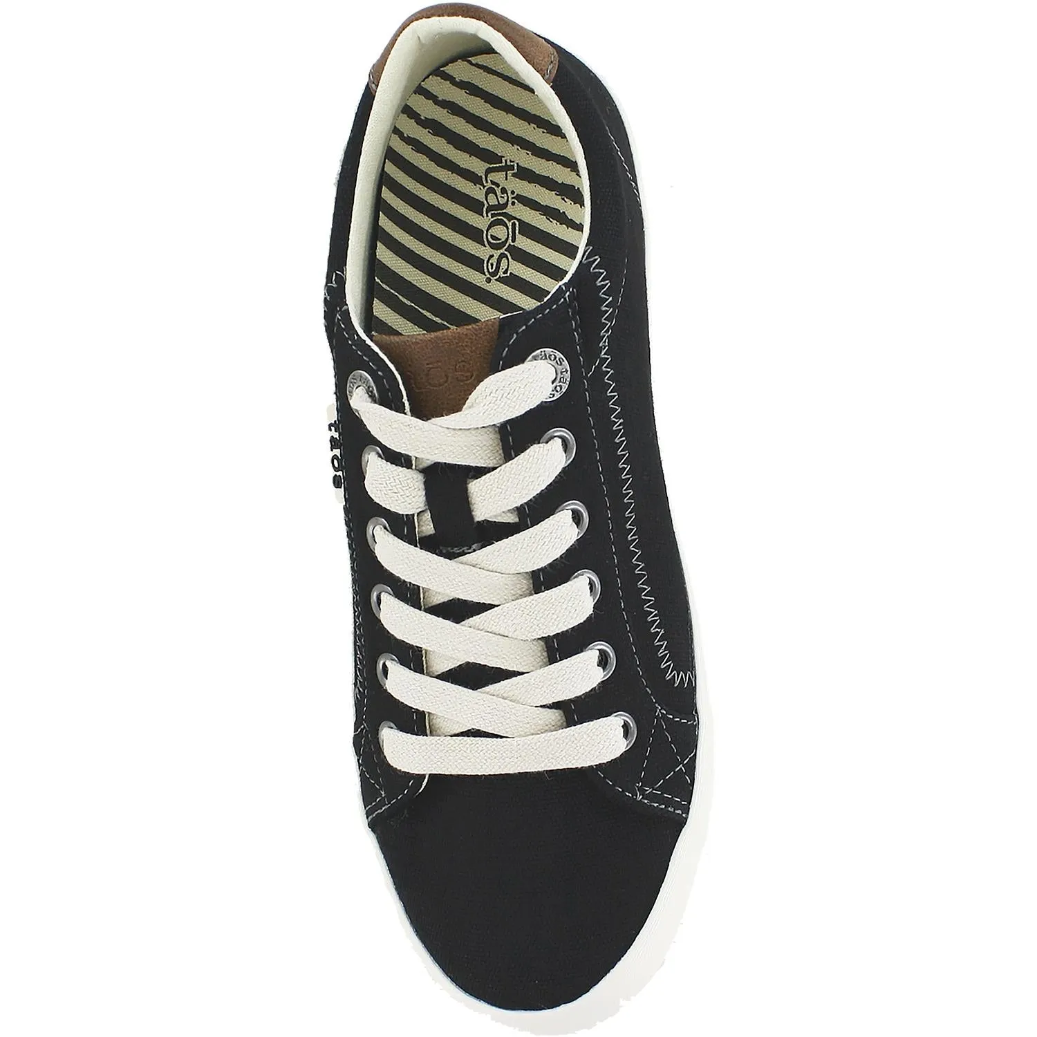 Women's Taos Star Burst Black Canvas