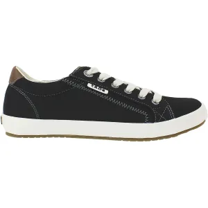 Women's Taos Star Burst Black Canvas