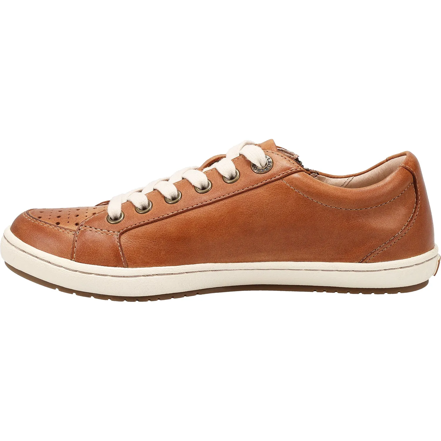 Women's Taos Zipster Caramel Leather