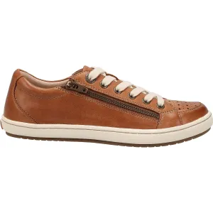 Women's Taos Zipster Caramel Leather