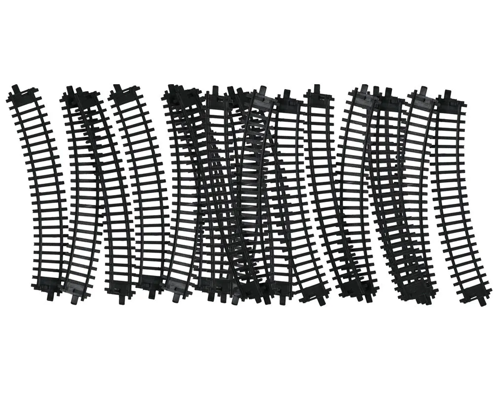 WowToyz Classic Train Track - Curved - 20 Pieces